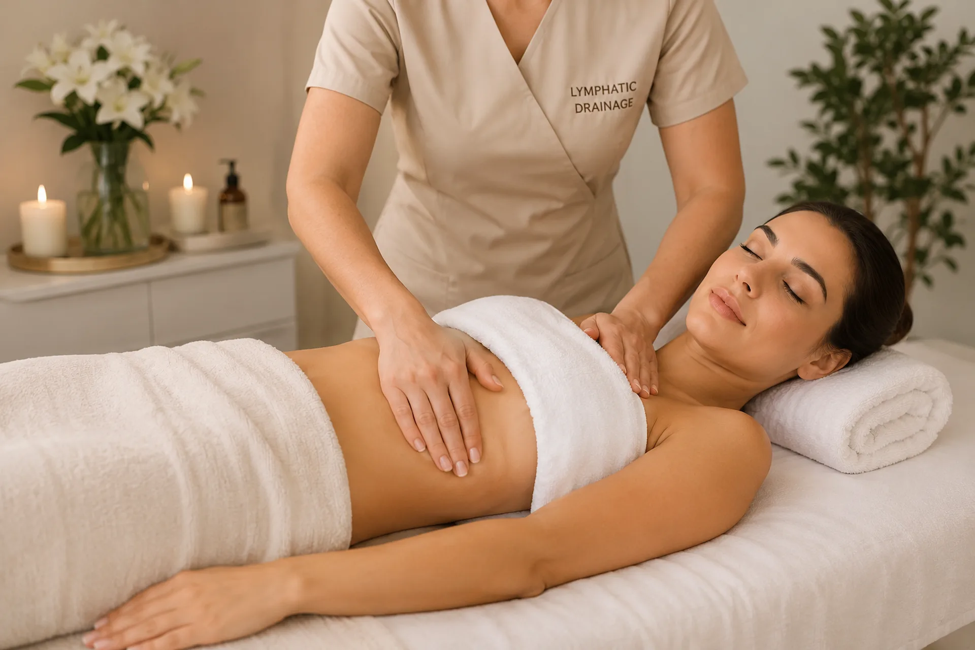 Lymphatic Drainage Massage.